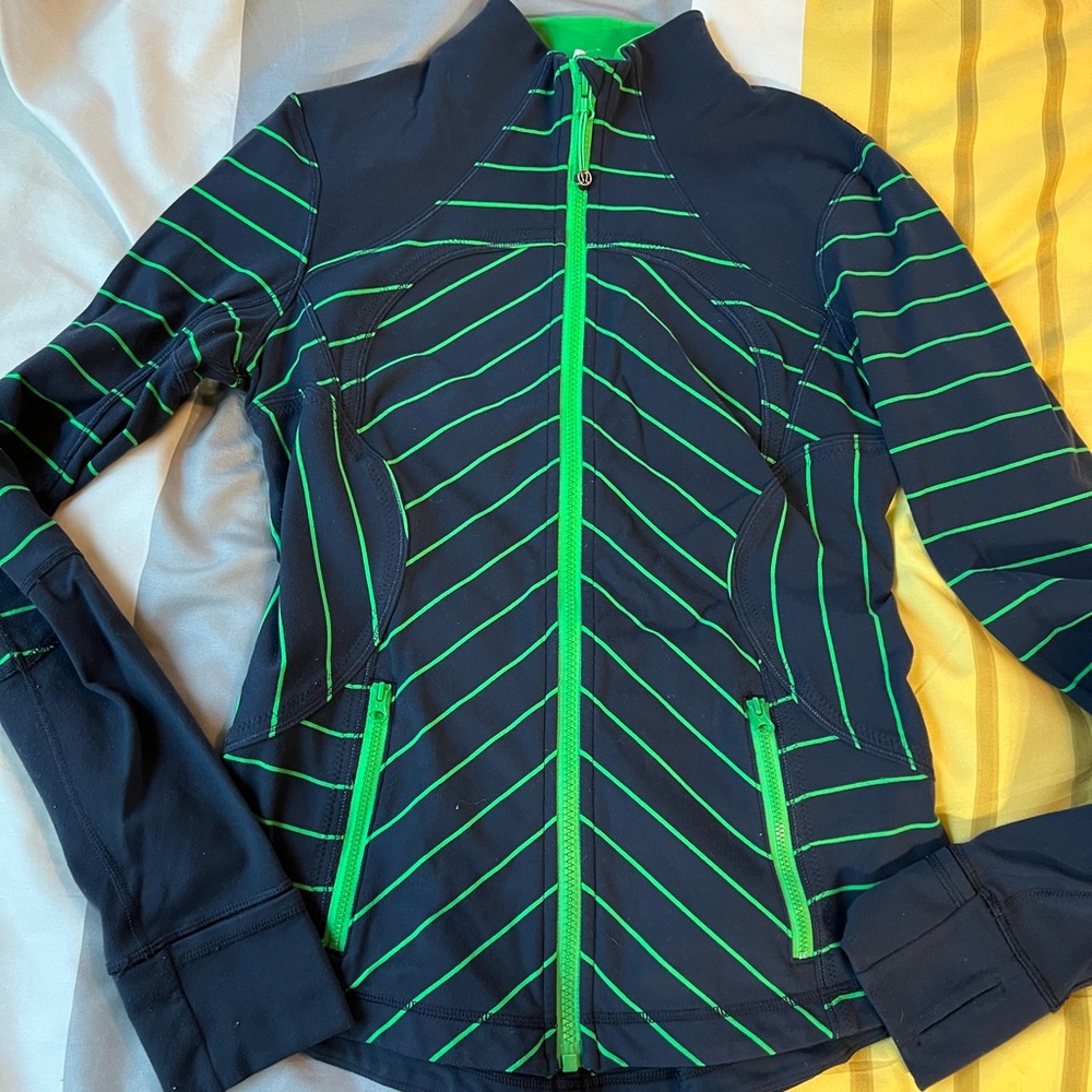 Lululemon Navy blue define jacket